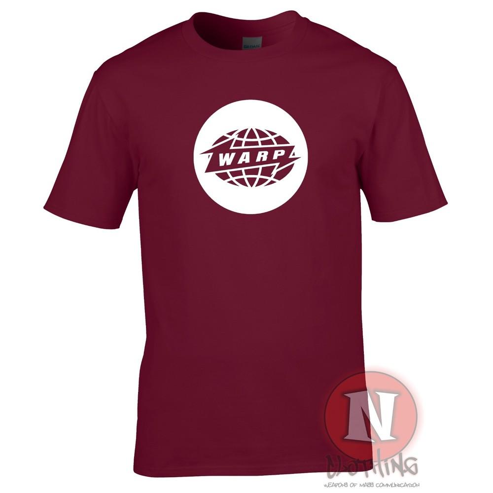 Warp TShirt Techno Old School Dance Rave Music Electronica Ambient Edm S