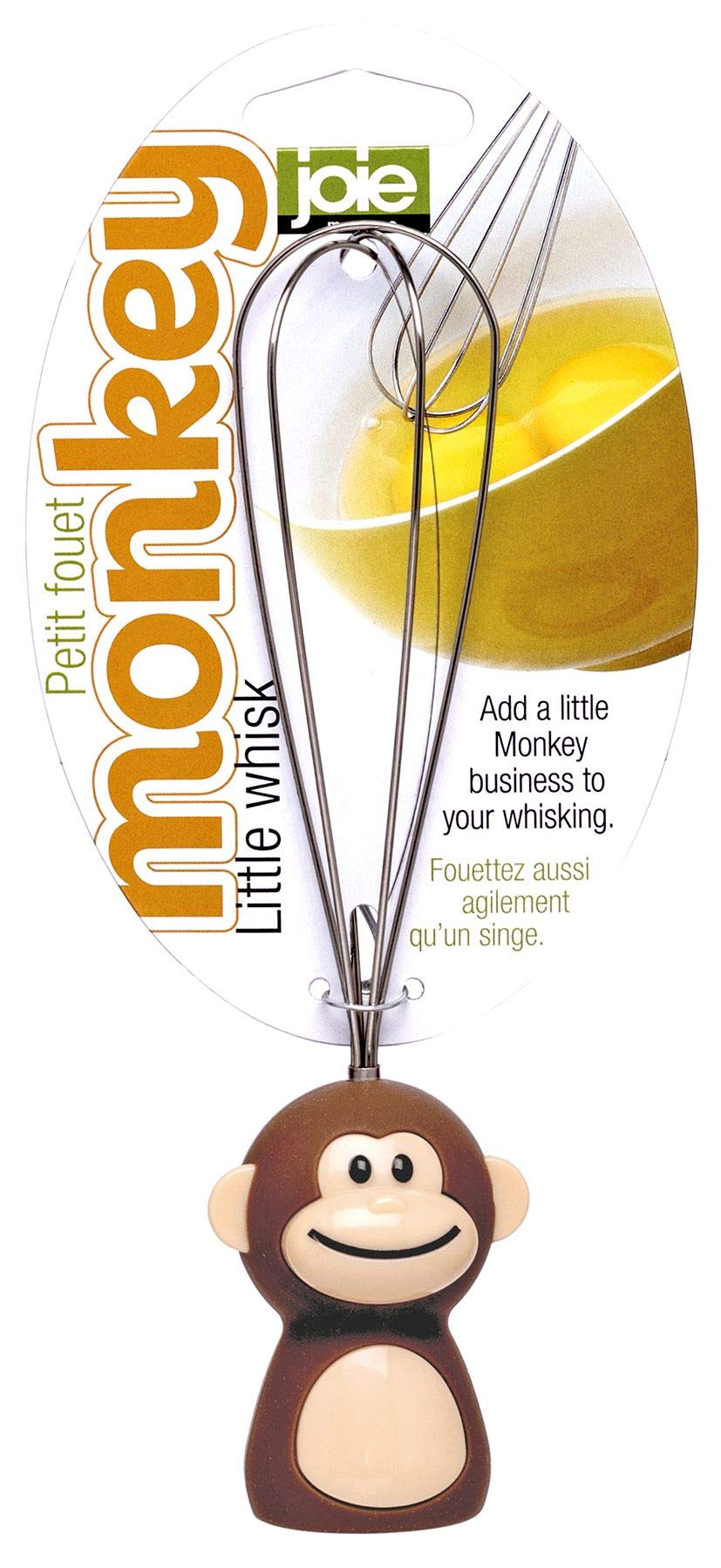 

Asplund JOIE 4935201621616 Monkey-shaped whisk, brown,