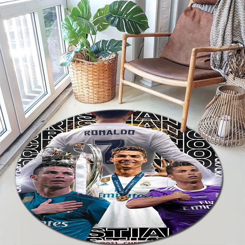 Ronaldo Legacy Glory Champions Carpet Printing Floor Mats Bathroom Mat Fashion Dormitory Decoration