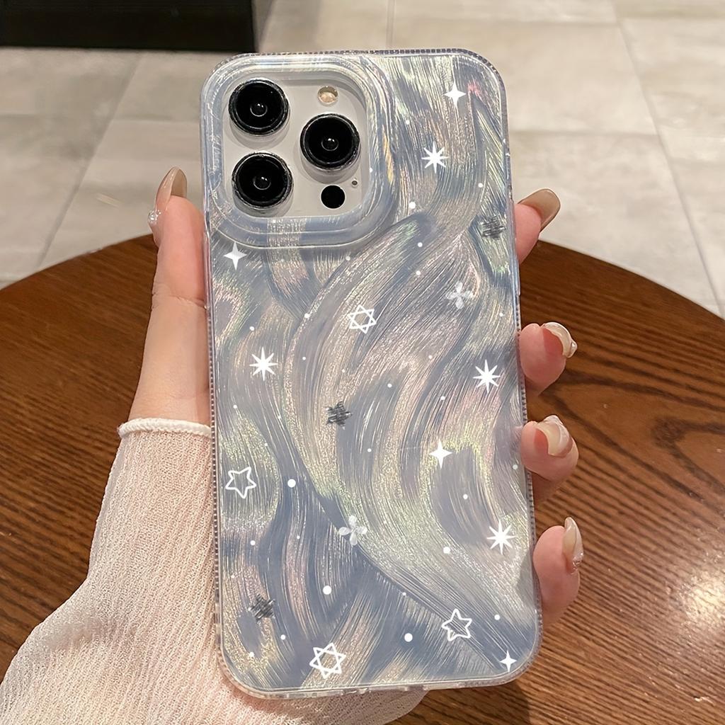 Dreamy Galaxy Protective Phone Case For iPhone 17 Air 16 16e 15 13 12 11 Pro Max Pro Plus Anti-Drop Slim Fit Funda Cover