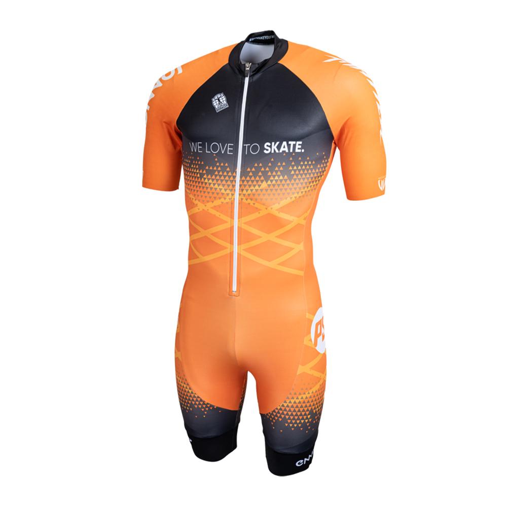 2026 Powerslide Team Triathlon Skate Suit Skinsuit Speed Skaters Suit Inline Roller Racing Speed Skats Clothing Skating Cozy Jumpsuit