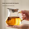 Glass Teapot with Stainless Steel Infuser
