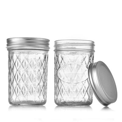 Glass Storage Jar Transparent Glass Sealed Bottles Food Storage Container Fruit Juice Jam Coffee Beans Candy Kitchen Organizer