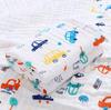 Hug Hug Honey Baby Bath Newborn Set of 3 Towels, Swaddle, 6-Layer Gauze, 100% Cotton, (Set A)