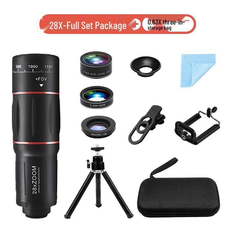 18× HD Mobile Phone Telephoto Lens for Concert & Long-Distance Photography