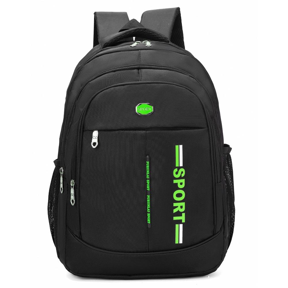 Universal Ergonomic Men Backpack Wear Resistant Large Capacity Business Backpack Casual Style Oxford Cloth Computer Bag Hiking