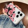Niche rose for iphone17promax mobile phone case apple 16/14pro Japan and Korea 13/12/15/11x