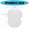 50 Skin Safe Underarms Adhesive Pad Absorbent Odorless for Day Freshness and Physical Exertion Multicolor