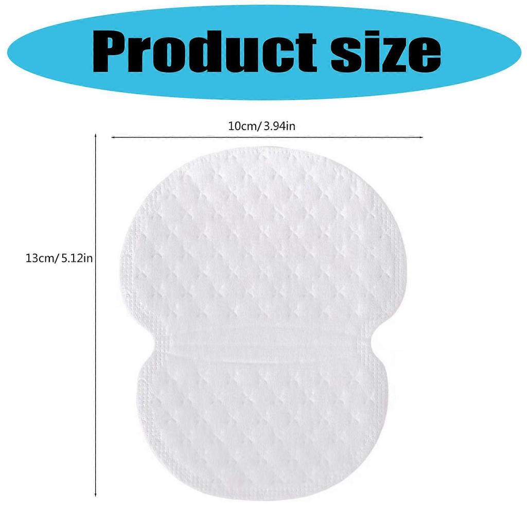 50 Skin Safe Underarms Adhesive Pad Absorbent Odorless for Day Freshness and Physical Exertion Multicolor