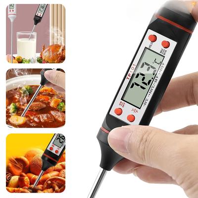 Lebensmittel Fleisch Digitalthermometer Küche Öltemperatur BBQ Kochen Flüssigkeit Digital Temperatur Messsonde Küchenwerkzeuge