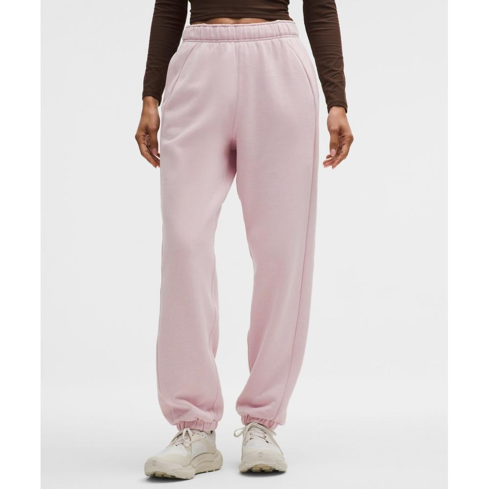 Lululemon Scuba Mid Rise Oversized Jogger  Regular Porcelain Pink