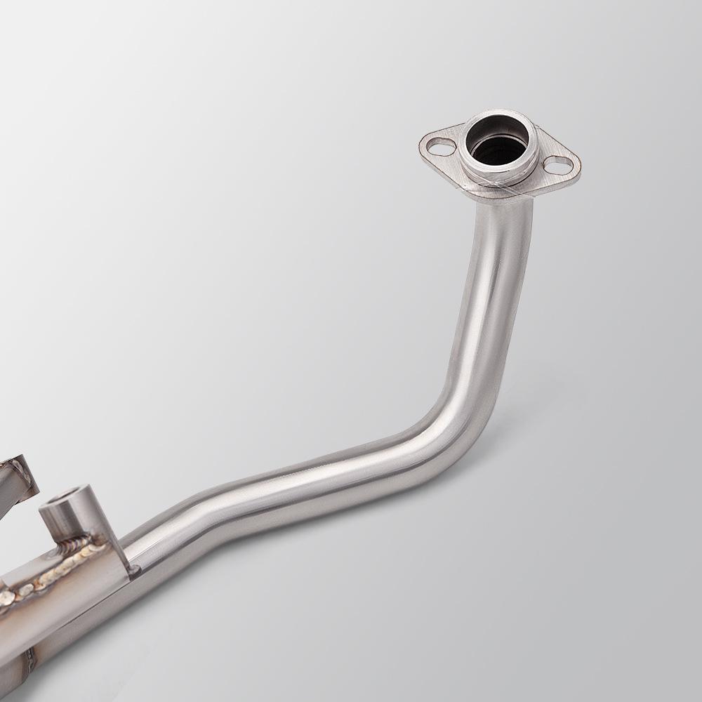 RS100 Motorcycle Scooter Exhaust Modification Kit - Full, Front, and Tail Sections