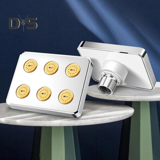 High-Pressure Small Shower Head Spray Low-Pressure Boost Smooth Surface Finish Shower Head High-performance Shower Spray