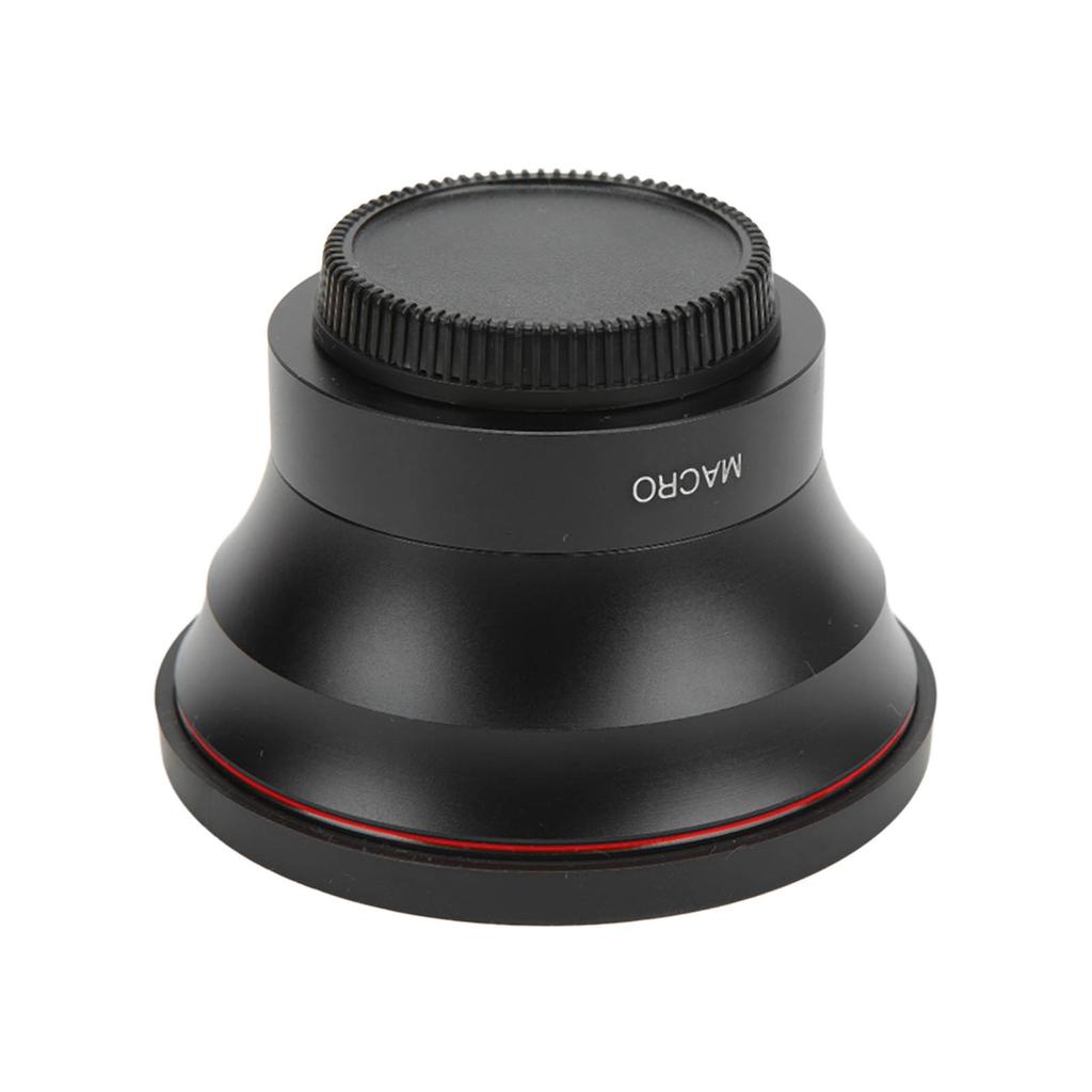 49mm Wide Angle Camera Lens 0.43X HD Professional Wide Angle Lens with Macro Lens Camera Accessory