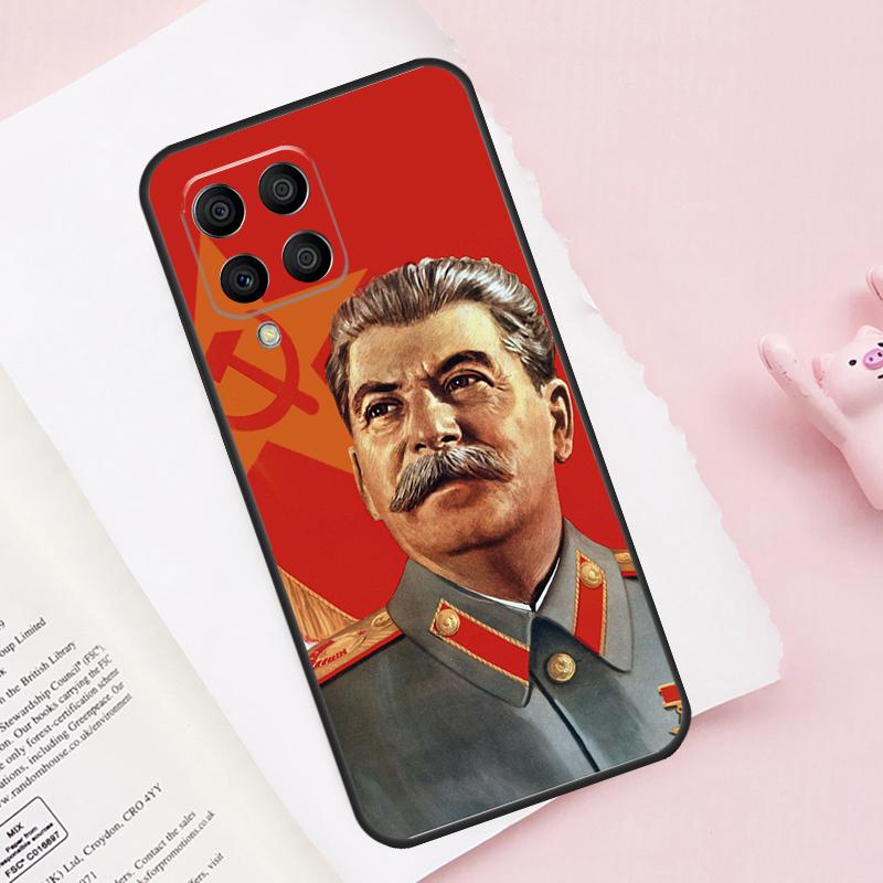 Soviet Union Leader Stalin Case For Samsung Galaxy M51 M55 M35 M15 M56 M36 M16 M06 M13 M33 M53 M12 M32 M52 M14 M34 M54