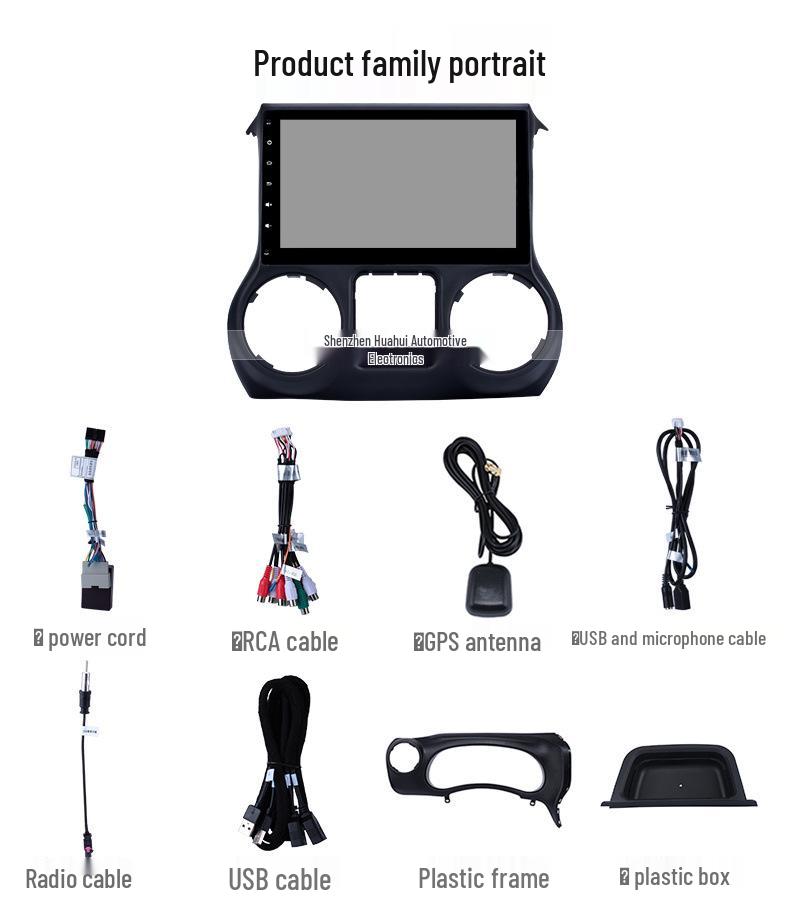 2011-2017 Jeep Wrangler CarPlay Android Bluetooth Navigation Radio