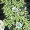 Multi-color Handmade Beads Lace Embroidery Flower Mirrored Flowers Floral Applique Fabric Floral Design Mesh Lace