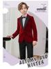 Boys' British Style Autumn/Winter Formal Suit – Pageboy & Performance Wear for 1-Year-Olds