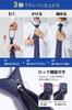 [HISDERN] Business One-Touch Tie for Men, Navy, Solid Color, Brand Name, for Weddings, Job Hunting, Entrance Ceremonies, Graduation Ceremonies