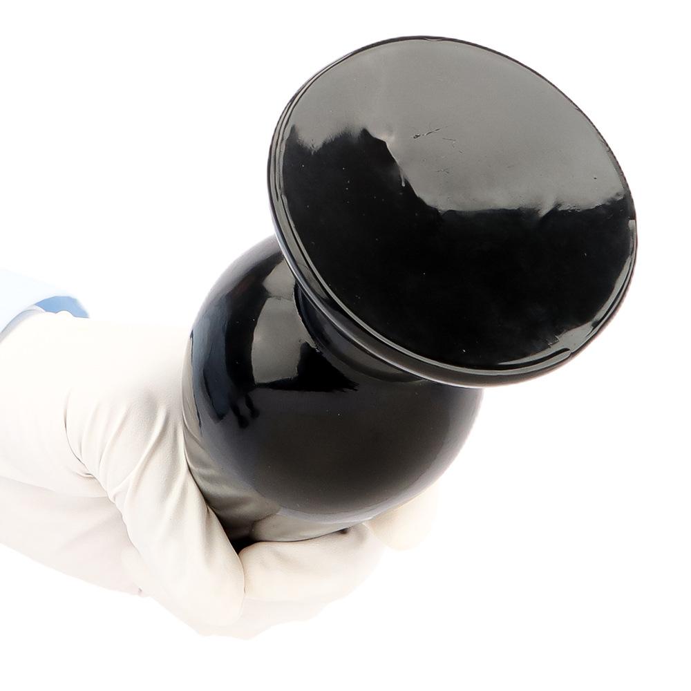 Big Butt Plug Sex Toys  Anal Dildos Black Penis PVC Realistic Dick Fisting Pegging