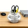 Fun Down Jacket Shape 3D Printed Plastic Pen Storage Holder Materials Box for Reducing Clutter Home Office Decors
