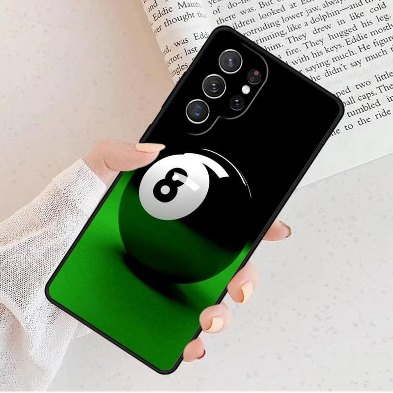 Billiards Snooker Phone Case For Samsung Galaxy S25 S23 S30 S8 S21 S20 FE S24 S22 Note 10 20 S8 Plus lite Ultra