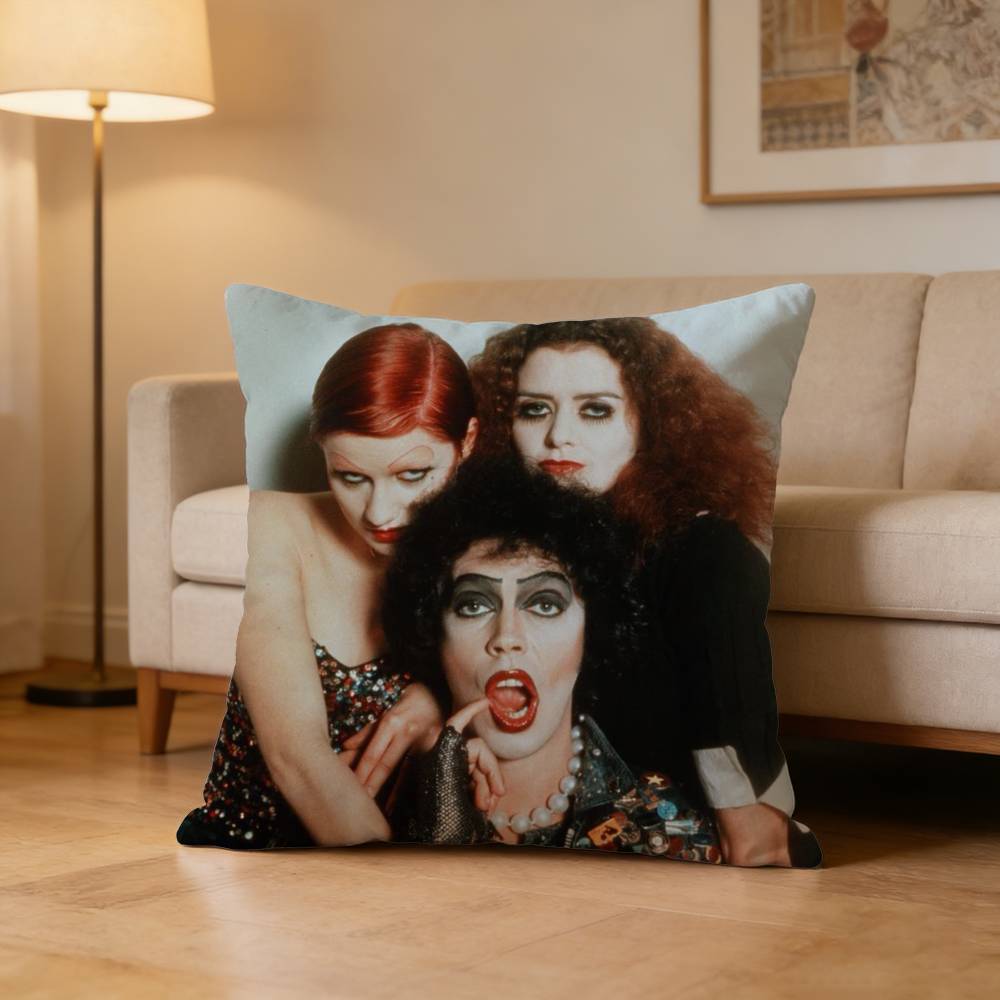 Cult Musical RRocky HHorror PPicture Show Pillow Case Cushion Cover Throw Pillow Case For Car Sofa