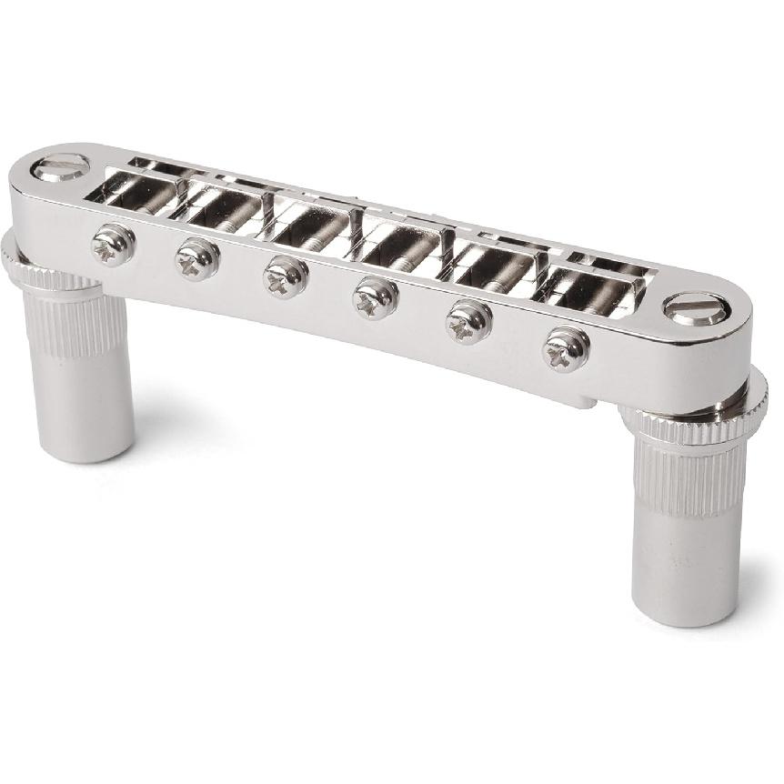 Бридж Gotoh Tune-o-matic со стойками/втулками, хром