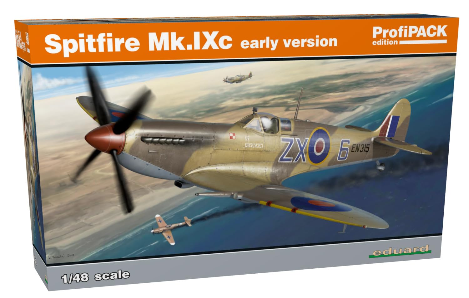 

Eduard ProfiPack Spitfire F Plastic Model Kit EDU8282N 1/48 Mk.IX (Renewed)