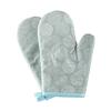 2Pcs Heat Resistant Oven Gloves Non-Slip Silicone Mitts for Baking Grilling Microwave Cooking Gloves for Hot Dishes
