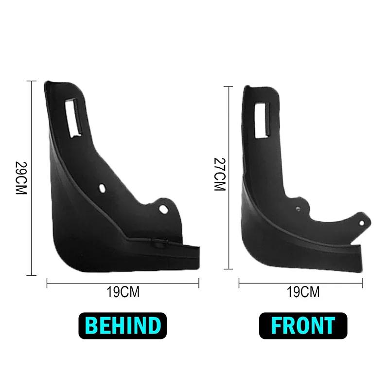 Mudflaps Mud Flaps Splash Guards Mudguards Front Rear Fender Protector for Tesla Model Y 2021 2022 Model 3 Model3 2016-2023
