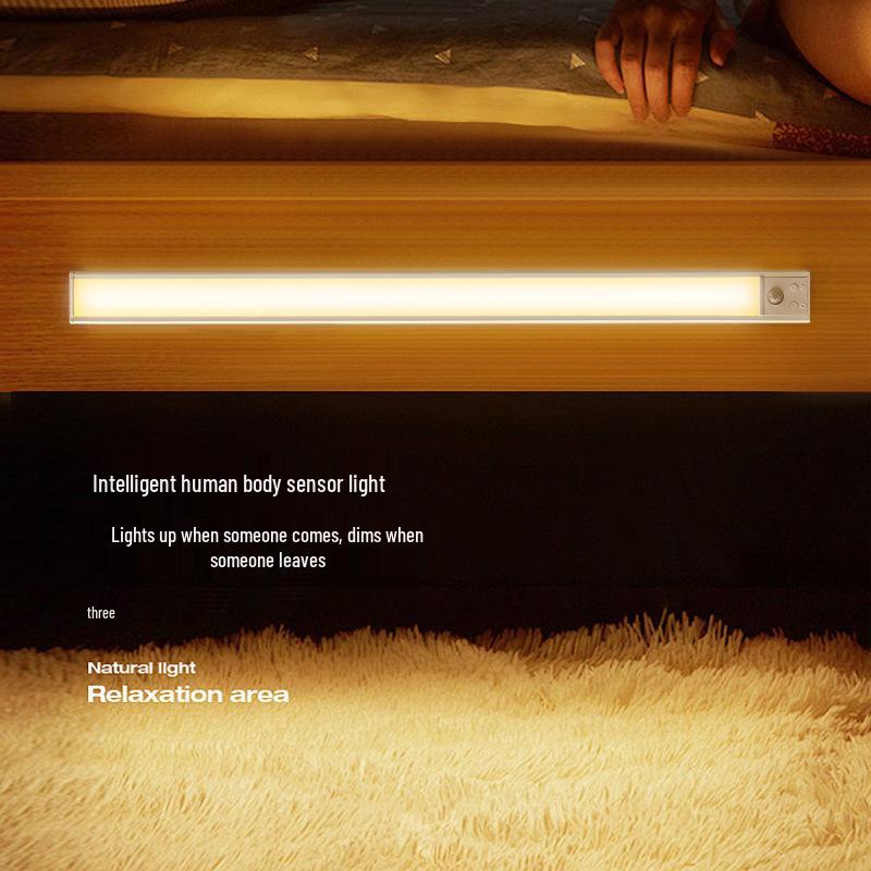 Ultra-thin LED Motion Sensor Magnetic Light Strip for Cabinets and Wardrobes