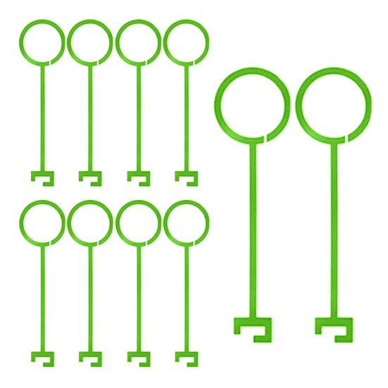 10 Stück Tontaubenhaken Schwerlast Witterungsbeständiger Kunststoff Tontaubenhalter Outdoor Schießübung Hängender Zielaufhänger