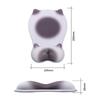 1Pc Cat-Shaped Mouse Pad, Non-Slip Silicone Wrist Rest, Computer Office Silicone Wrist Rest, Cute And Non-Slip