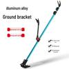 Stainless Steel & Aluminum Fishing Rod Holder - Portable Ground Insert Stand