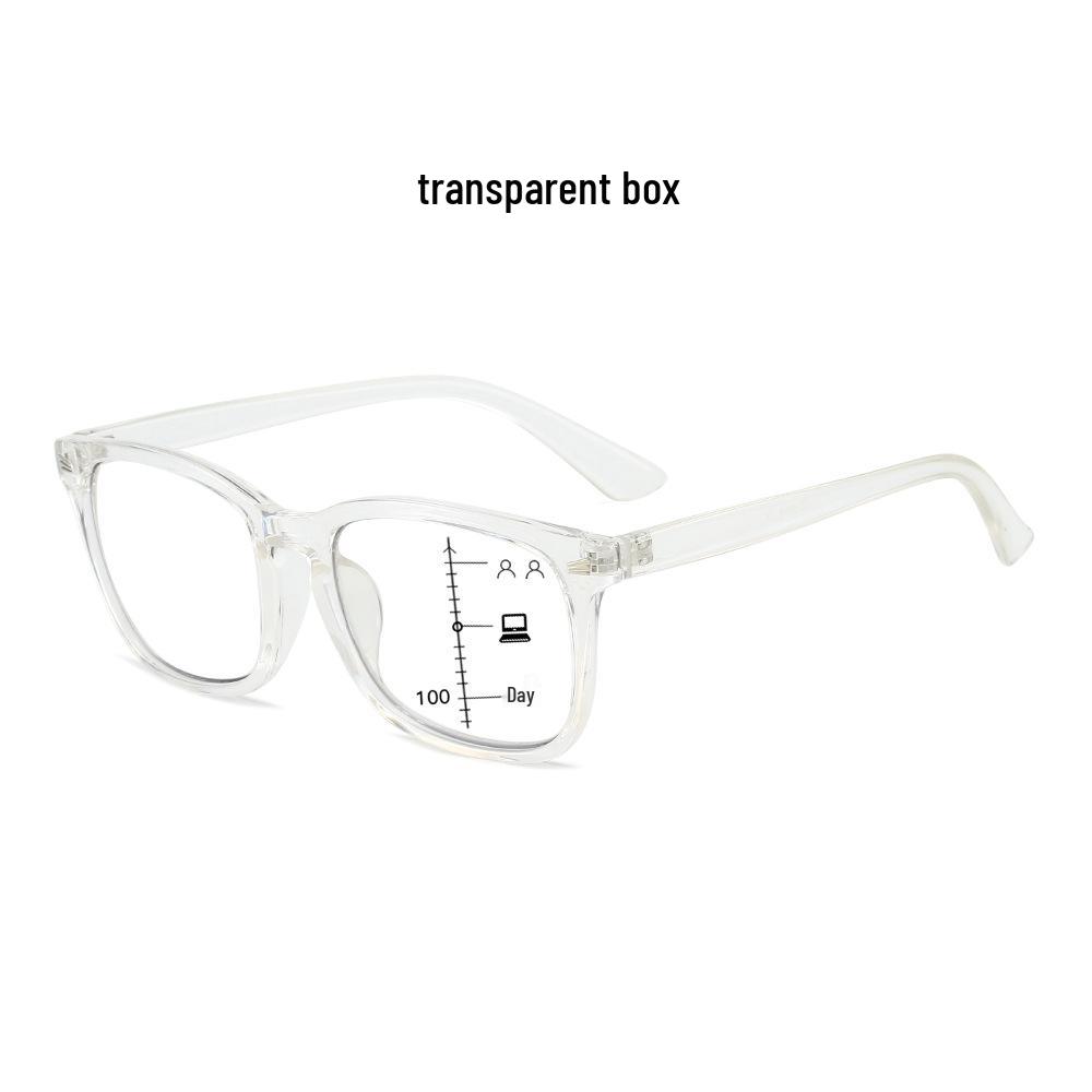 

Women s Retro Square Multifocal Anti-Blue Light Reading Glasses for Distance and Near Vision +3.00