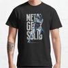 MGS2 Bootleg METAL GEAR SOLID 2SONS OF LIBERTY Kojima Productions Solid Snake Foxhound Game TShirt for Men1 Graphic T Shirts