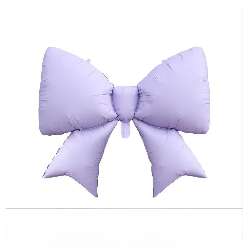 Bow Aluminum Film Balloon Photo Prop, Girl Birthday Party Scene Decoration Prop Balloon