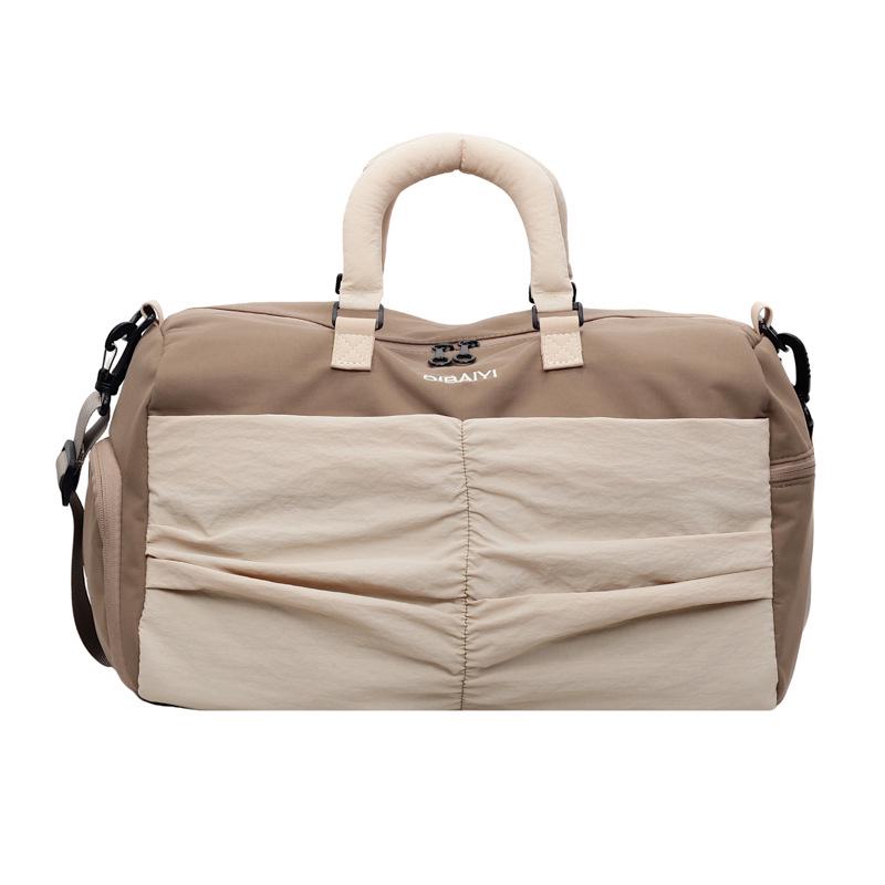 Modische Grenzüberschreitende Fitness-Tasche für Damen: Leichte Sport-Reisetasche mit Nass-/Trockentrennung.