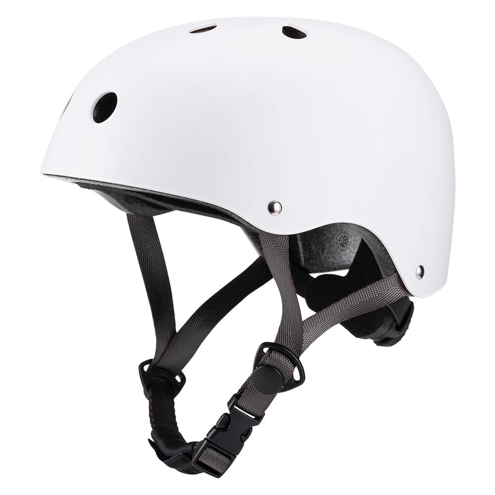 HONORTOUR Adults Kids Bike Bicycle Helmet Adjustable Children s Roller Skating Helmets Against Collisions Skateboard Helmet S белый