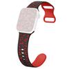 For Apple Watch Series 10 42mm/9 8 7 41mm/SE (2023) SE (2022) SE 6 5 4 40mm/3 2 1 38mm Leopard Silicone Strap