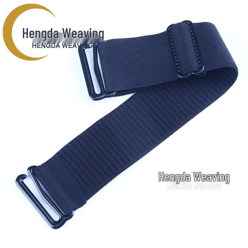 2.5CM Adjustable Non-slip Hat Strap with Double 9 Buckle, Windproof Brushed Elastic Band