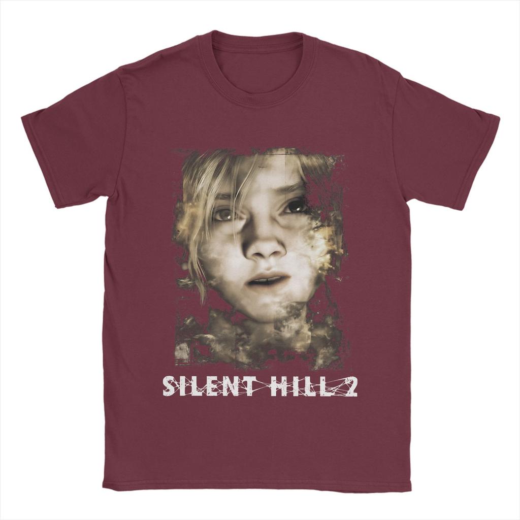 Chalk Scribbles In Silent Hill  Remake  Men T Shirts  Novelty Tees Short Sleeve O Neck T-Shirt Cotton Gift Idea Clothes