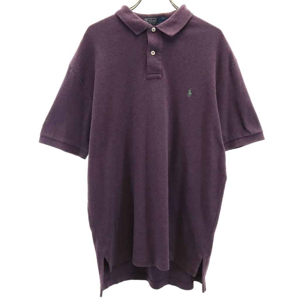 Polo by Ralph Lauren Short Sleeve Polo Shirt M Purple Men's Used