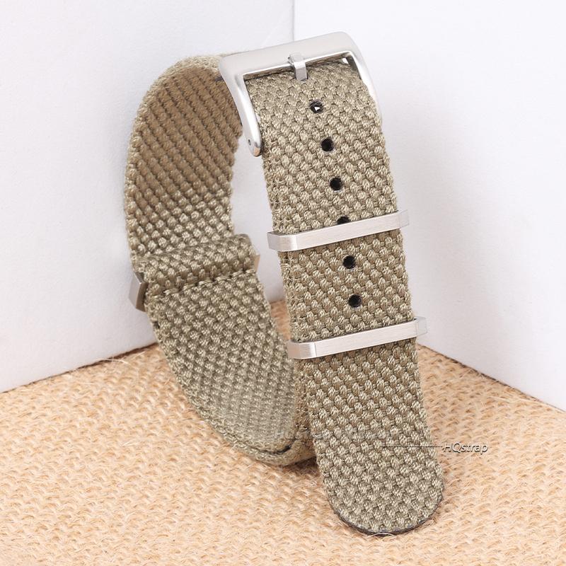 Cinturino in Nylon 20mm 22mm Cinturino per Orologio Impermeabile Cinturino per Orologio in Nylon Braccialetto Sportivo Militare Dropshipping Cinturino da Polso di Alta Qualità
