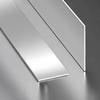 1PC 30CM/11.81IN  Stainless Steel Trim Strips 304 Brushed Finishing Sheet Metal Gap Strip Filler Trim for Kitchen Tools