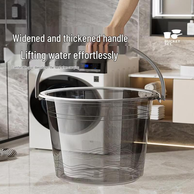 Xihe Transparent Portable Water Storage Bucket