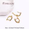 Multi Styles 18K Gold Plated Earwires,Fasteners For Earrings,Hooks For Earring DIY Jewelry Making Supplies,Earring Hook Clasp