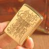 ZORRO 902 Lucky Pixiu Copper Windproof Kerosene Lighter - Creative Gift for Men