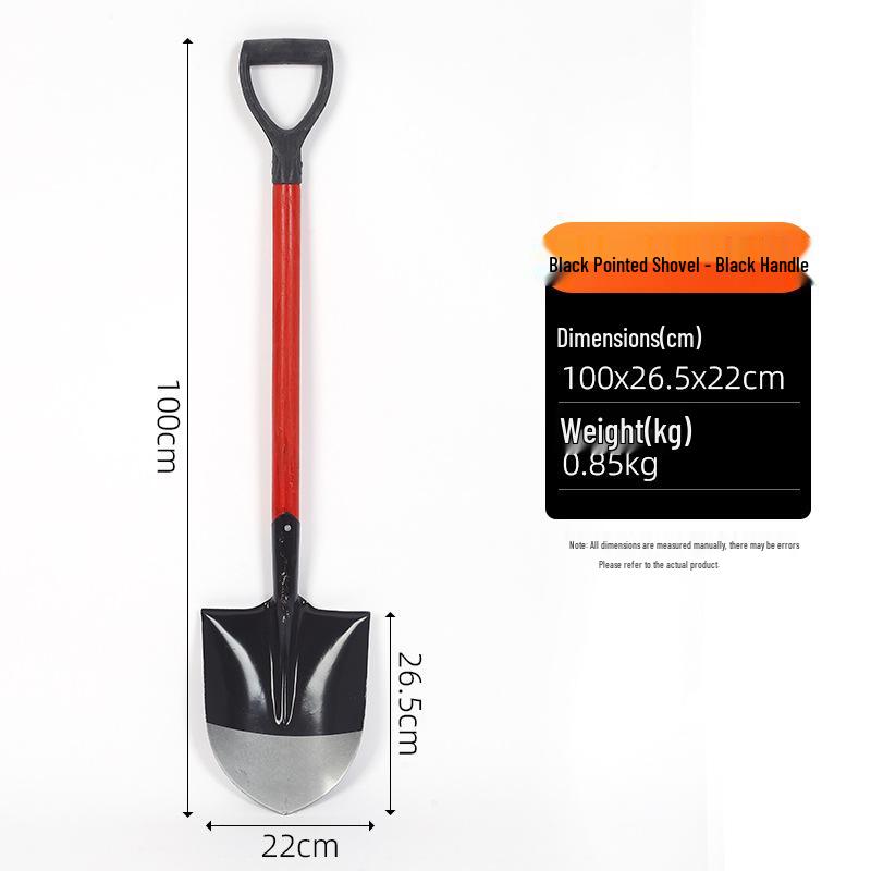 Fire Shovel & Spade for Emergency Rescue, Outdoor Digging, Soil Filling, and Disaster Relief